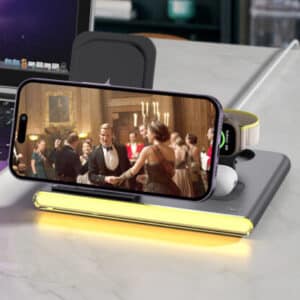 3 in 1 foldable wireless charger