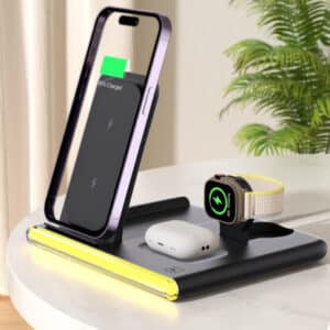 3 in 1 wireless charging station