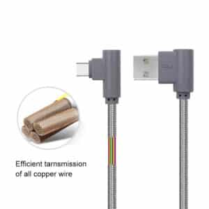 usb type c right angle cable