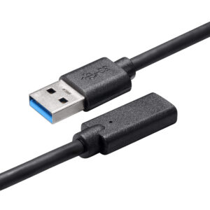 usb a male to usb c female Cable