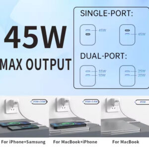 apple dual usb c charger